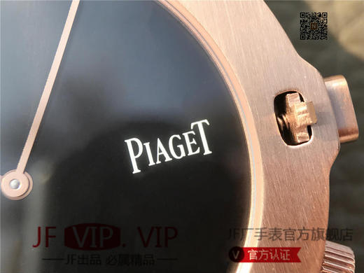 N伯爵ALTIPLANO系列 G0A34175腕表，和原装一样的沙漏自动翻盖，进口石英机芯，43mm直径，蓝宝石镜面，原装表扣，真皮表带，人工蓝宝石，做工精细 商品图8