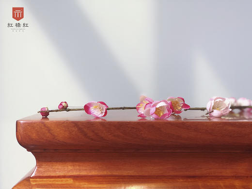 红桥红  家具严选  缅甸花梨(大果紫檀）  【马蹄腿束腰平头案】 商品图6