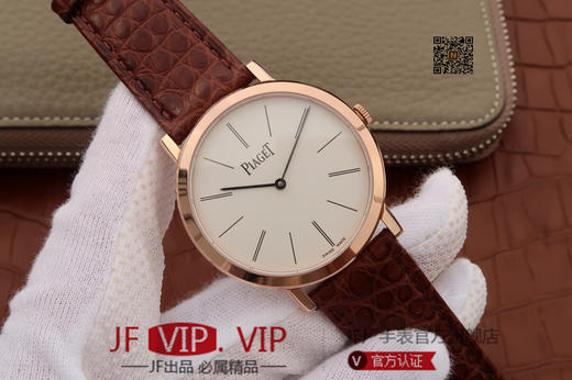 伯爵ALTIPLANO。采用9015改cal:800P机芯 ，真机改"非甲版，独家 真正做到原版一比一 Altiplano系列超薄男士自动机械腕表，真空电镀白金 商品图1