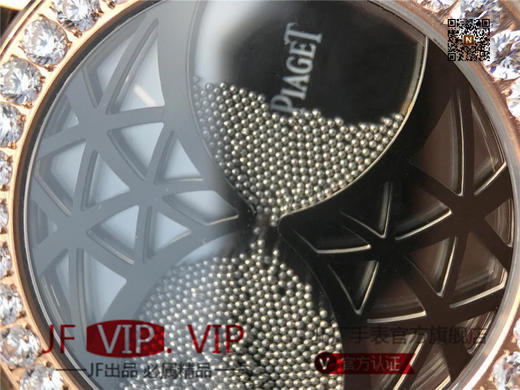 N伯爵ALTIPLANO系列 G0A34175腕表，和原装一样的沙漏自动翻盖，进口石英机芯，43mm直径，蓝宝石镜面，原装表扣，真皮表带，人工蓝宝石 商品图7