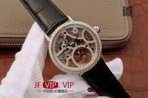 N伯爵高级珠宝陀飞轮、品牌举世闻名的超薄机芯技术与超凡珠宝工艺完美结合，再次突破超薄珠宝陀飞轮极限，让梦想变成闪耀现实。 商品图1