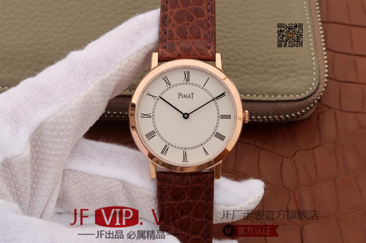 伯爵ALTIPLANO。采用9015改cal:800P机芯 ，真机改"非甲版，独家 真正做到原版一比一 Altiplano系列超薄男士自动机械腕表，真空电镀白金 商品图0