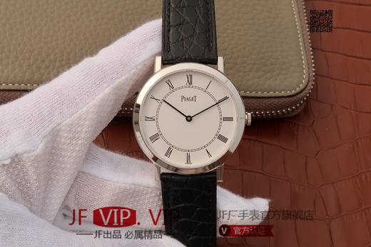 伯爵ALTIPLANO。采用9015改cal:800P机芯 ，真机改"非甲版，独家 真正做到原版一比一 Altiplano系列超薄男士自动机械腕表，真空电镀白金 商品图0