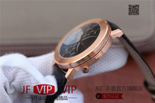 N伯爵ALTIPLANO系列 G0A34175腕表，和原装一样的沙漏自动翻盖，进口石英机芯，43mm直径，蓝宝石镜面，原装表扣，真皮表带，人工蓝宝石，做工精细 商品图10