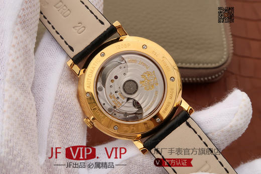 伯爵ALTIPLANO。采用9015改cal:800P机芯 ，真机改"非甲版，独家 真正做到原版一比一 Altiplano系列超薄男士自动机械腕表，真空电镀白金 商品图6