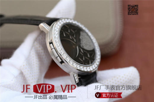 N伯爵ALTIPLANO系列 G0A34175腕表，和原装一样的沙漏自动翻盖，进口石英机芯，43mm直径，蓝宝石镜面，原装表扣，真皮表带，人工蓝宝石，做工精细 商品图7