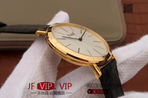 伯爵ALTIPLANO。采用9015改cal:800P机芯 ，真机改"非甲版，独家 真正做到原版一比一 Altiplano系列超薄男士自动机械腕表，真空电镀白金 商品图5