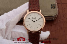 伯爵ALTIPLANO。采用9015改cal:800P机芯 ，真机改"非甲版，独家 真正做到原版一比一 Altiplano系列超薄男士自动机械腕表，真空电镀白金