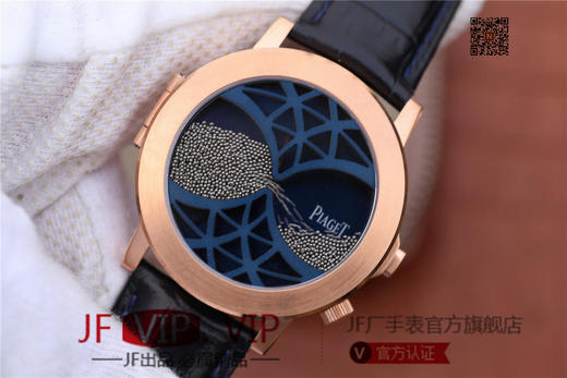 N伯爵ALTIPLANO系列 G0A34175腕表，和原装一样的沙漏自动翻盖，进口石英机芯，43mm直径，蓝宝石镜面，原装表扣，真皮表带，人工蓝宝石，做工精 商品图1