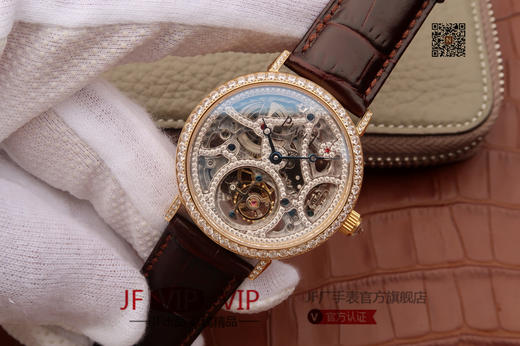 N伯爵高级珠宝陀飞轮、品牌举世闻名的超薄机芯技术与超凡珠宝工艺完美结合，再次突破超薄珠宝陀飞轮极限，让梦想变成闪耀现实。 商品图2