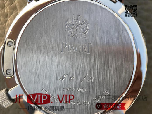 N伯爵ALTIPLANO系列 G0A34175腕表，和原装一样的沙漏自动翻盖，进口石英机芯，43mm直径，蓝宝石镜面，原装表扣，真皮表带，人工蓝宝石，做工精细 商品图14