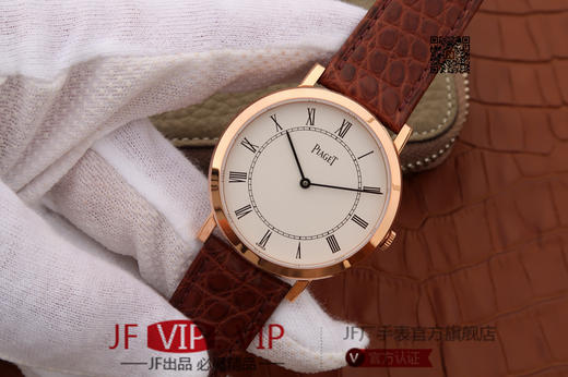 伯爵ALTIPLANO。采用9015改cal:800P机芯 ，真机改"非甲版，独家 真正做到原版一比一 Altiplano系列超薄男士自动机械腕表，真空电镀白金 商品图2