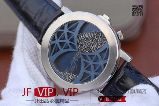 N伯爵ALTIPLANO系列 G0A34175腕表，和原装一样的沙漏自动翻盖，进口石英机芯，43mm直径，蓝宝石镜面，原装表扣，真皮表带，人工蓝宝石，做工精细 商品图1