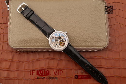 N伯爵高级珠宝陀飞轮、品牌举世闻名的超薄机芯技术与超凡珠宝工艺完美结合，再次突破超薄珠宝陀飞轮极限，让梦想变成闪耀现实。 商品图8