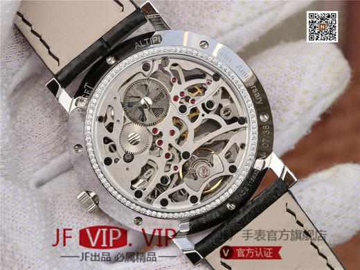 BBR伯爵超薄珠宝镂空腕表.搭配1200S全镂空手动上链机芯，动力储存72小时，研发耗时二年。推出伯爵 Aliplano超薄腕表尺寸为40mm 商品图6