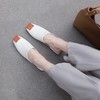白色包头半拖鞋，外穿凉拖穆勒鞋OLD-3228-1 商品缩略图1