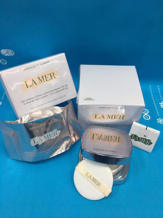 海蓝之谜奇迹焕采气垫粉霜#03 Warm Porcelain（091073） 商品图0