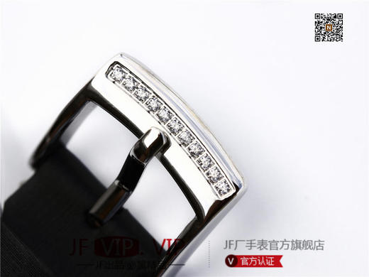 伯爵非凡珍品系列（官方型号：白钻G0A36155，黑钻G0A36154），纯银+白金+乱真级锆石！整个表壳925纯银材质镀18k白 商品图3