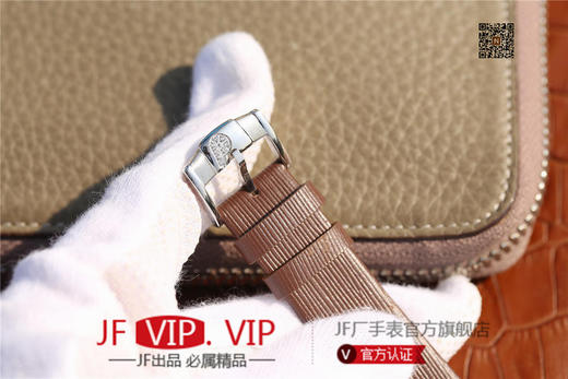 KG伯爵LIMELIGHT系列G0A35096腕表（AISI316L精钢表壳搭配，意大利进口头层沙丁布带，表圈镶嵌天然锆石 商品图7