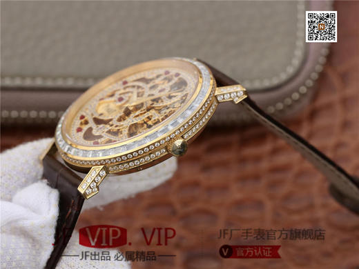 BBR伯爵超薄珠宝镂空腕表.搭配1200S全镂空手动上链机芯，动力储存72小时，研发耗时二年。推出伯爵 Aliplano超薄腕表尺寸为40mm 商品图5