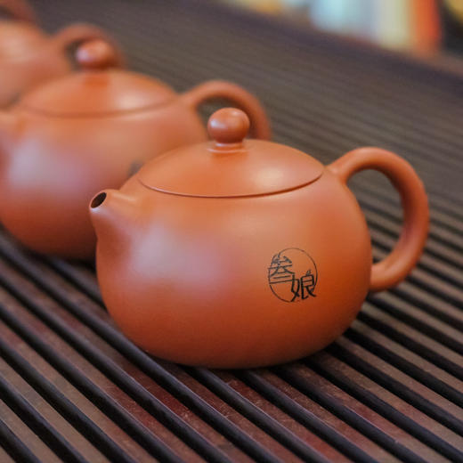 朱泥西施·叁娘定制紫砂壶送礼自用收藏 商品图0