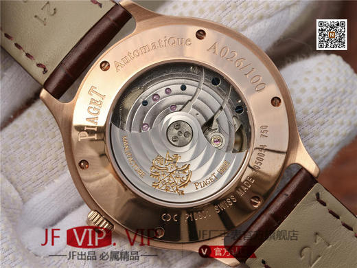 TW伯爵完美出品【复刻典范 传承经典】 TW出品，伯爵BLACK -TIE系列GOA32017腕表隆重上市。男士腕表，皮表带 商品图6