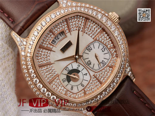 TW伯爵完美出品【复刻典范 传承经典】 TW出品，伯爵BLACK -TIE系列GOA32017腕表隆重上市。男士腕表，皮表带 商品图3