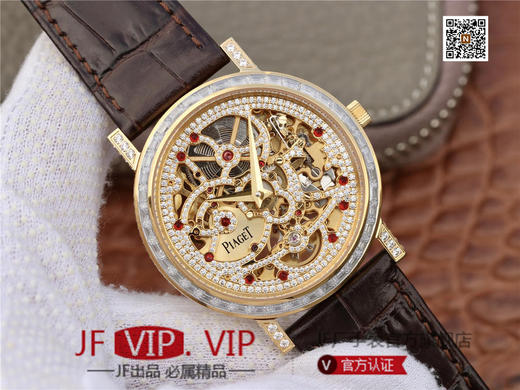 BBR伯爵超薄珠宝镂空腕表.搭配1200S全镂空手动上链机芯，动力储存72小时，研发耗时二年。推出伯爵 Aliplano超薄腕表尺寸为40mm 商品图1