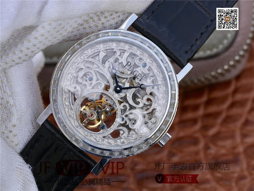 BBR伯爵高级制表目标。突破超溥陀飞轮极限，让梦想变成闪耀现实。这款腕表搭配海鸥8000K镂空陀飞轮机芯 商品图2