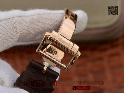 TW伯爵完美出品【复刻典范 传承经典】 TW出品，伯爵BLACK -TIE系列GOA32016腕表隆重上市。男士腕表，皮表带，自动机械机芯，透底 商品图8