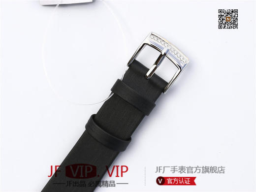 伯爵非凡珍品系列（官方型号：白钻G0A36155，黑钻G0A36154），纯银+白金+乱真级锆石！整个表壳925纯银材质镀18k白 商品图4