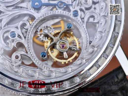 BBR伯爵高级制表目标。突破超溥陀飞轮极限，让梦想变成闪耀现实。这款腕表搭配海鸥8000K镂空陀飞轮机芯 商品图4