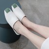 白色包头半拖鞋，外穿凉拖穆勒鞋OLD-3228-1 商品缩略图3