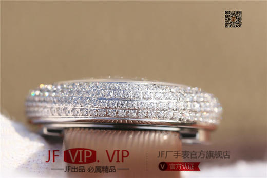 KG伯爵LIMELIGHT系列G0A35096腕表（AISI316L精钢表壳搭配，意大利进口头层沙丁布带，表圈镶嵌天然锆石 商品图6