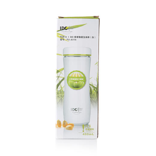 FU-A114 I DO香草物语玉米杯（白） 商品图3