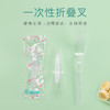 喇叭花加厚长柄塑料勺子西餐刀叉勺ps塑料 商品缩略图2