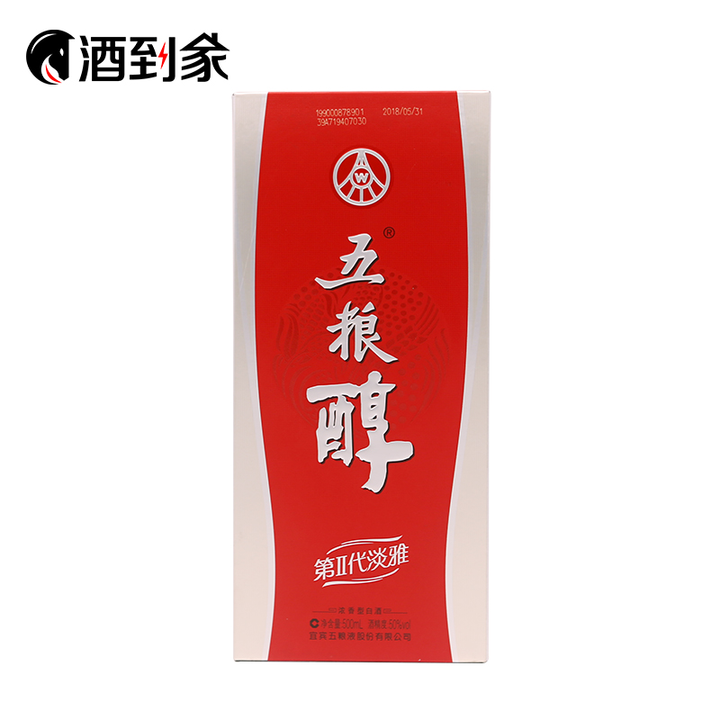 50度浓香型五粮醇第二代淡雅500ML