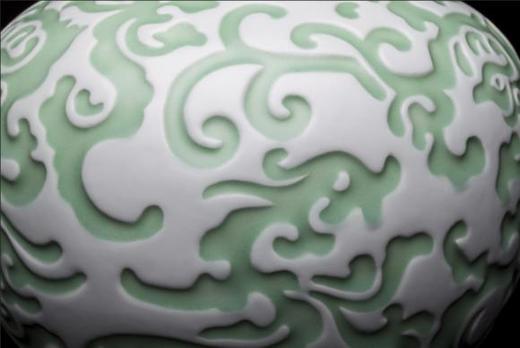 古龙韵青瓶  谈志坚制 商品图3