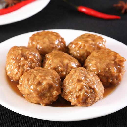 PY苏食马蹄狮子头500克+面筋塞肉600克各一包 商品图1