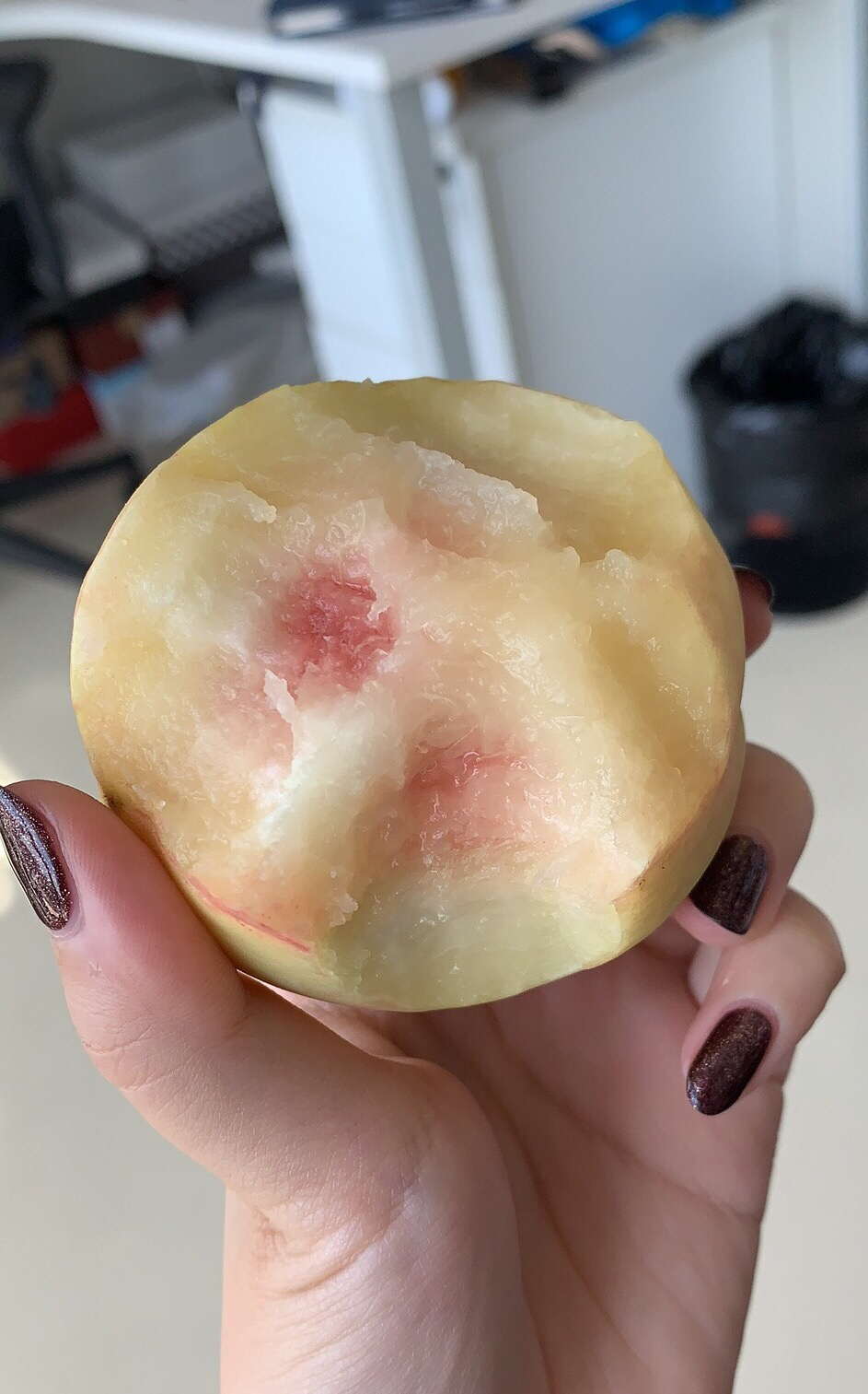 新疆大油桃秒杀目前市面上所有软桃全程有机种植开箱
