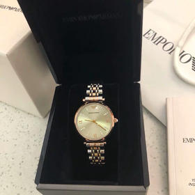 阿玛尼 满天星石英女款表AR1840正品