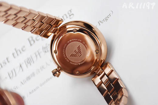 原单渠道货    阿玛尼Armani Ar11197
表壳：316L精钢
表镜：强化矿物质玻璃
表带：316L精钢 商品图6
