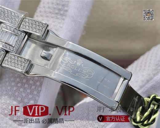 TW劳力士格林尼治型II的密镶钻特别款——ROLEX116769TBR-74779B完美还原史上最昂贵的劳力士满天星腕表。男士腕表，精钢表带， 商品图10