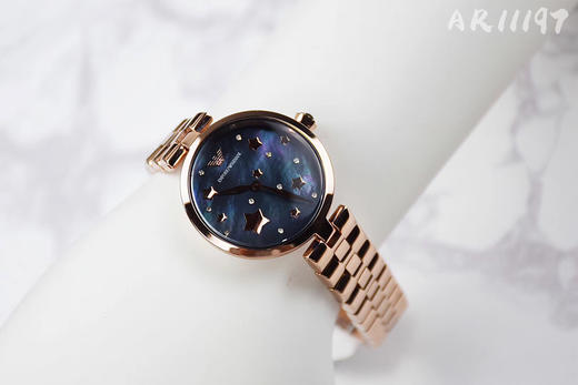 原单渠道货    阿玛尼Armani Ar11197
表壳：316L精钢
表镜：强化矿物质玻璃
表带：316L精钢 商品图7