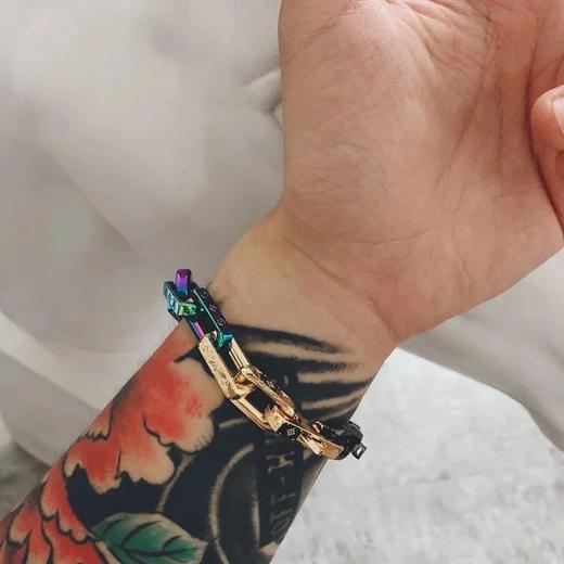 驴家限量款，Monogram Colors 链条手链！在微光浮动中尽享视觉焦点。尽显绚丽的时尚风格 商品图3