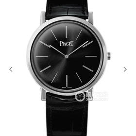 MKS伯爵Altiplano系列经典超薄，市场唯一一家购买正品开发产品，厚度38mm*8.0mm。男士腕表，皮表带，自动机械机芯，密底