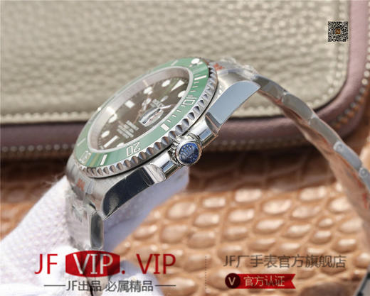 NAIL劳力士水鬼。男士腕表，精钢表带，自动机械机芯，密底。十大特色：1陶瓷圈：绿色陶瓷圈达到正品99% 的翠绿，黑水鬼达到100%无色差。 商品图6