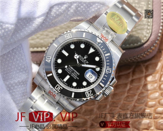 NAIL劳力士水鬼。男士腕表，精钢表带，自动机械机芯，密底。十大特色：1陶瓷圈：绿色陶瓷圈达到正品99% 的翠绿，黑水鬼达到100%无色差。 商品图8