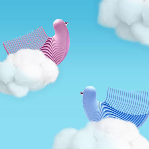 【原创设计】小鸟梳防静电按摩 商品图6