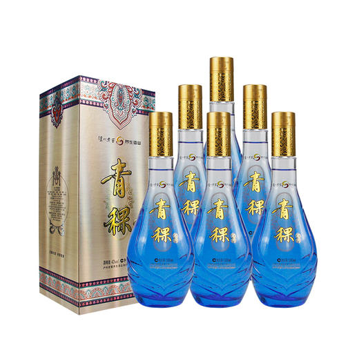 【泸州老窖酒名堂】42度青稞露酒500ml*6 商品图1